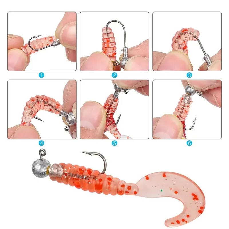 5/10pcs Big Head Hook 2.5g 3.5 - đánh giá và giá Fishing Hook Weedless