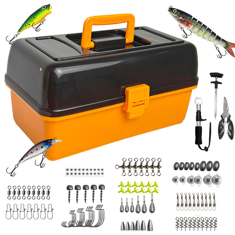 Large Four-Layer Outdoor Fishi - đánh giá và giá Fishing Hook Box